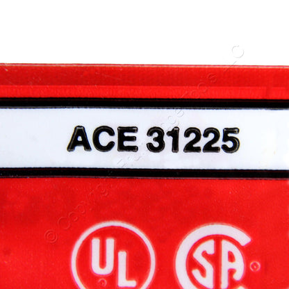 Ace Brown 1-Gang Standard Receptacle Wallplate Duplex Outlet Plastic Cover 31225