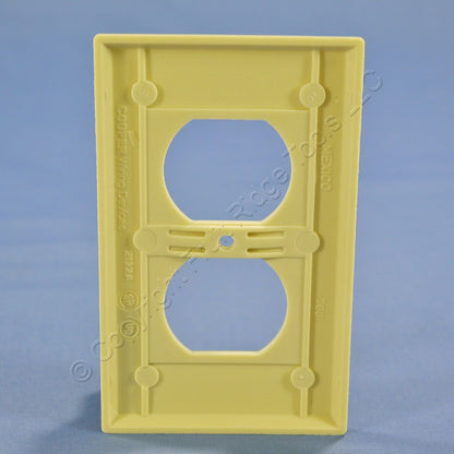 ACE 31226 Ivory 1-Gang Duplex Outlet Plastic Standard Wallplate Receptacle Cover