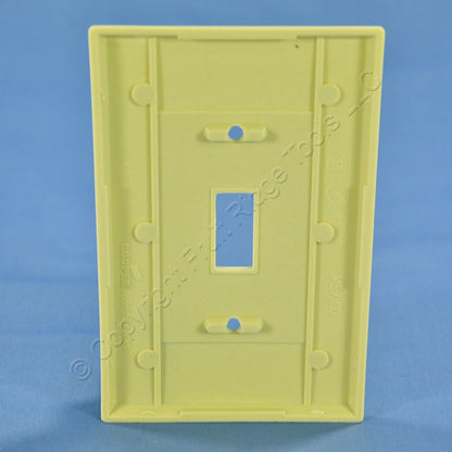 ACE 31232 Ivory 1-Gang Toggle Switch Plastic Mid-Size Wallplate Cover Plate