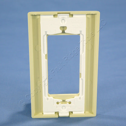 ACE 3267168 Ivory 1-Gang Decorator Unbreakable Nylon Standard Wallplate Cover