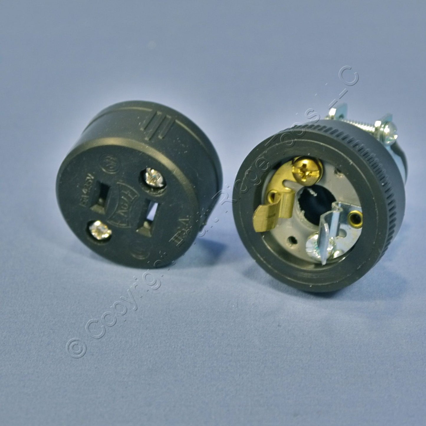 Ace Residential Grade Straight Blade Rubber Connector Nema 1-15R 15A 125V 34666