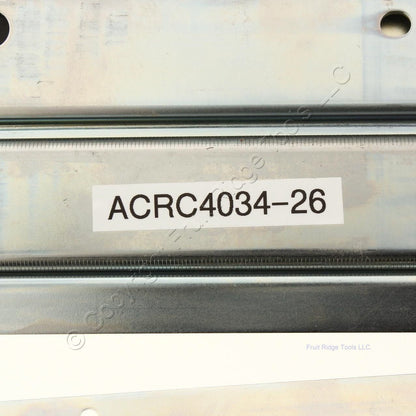 Pair Accuride Zinc Finish 26" Left And Right Full Extension Heavy Duty Slide