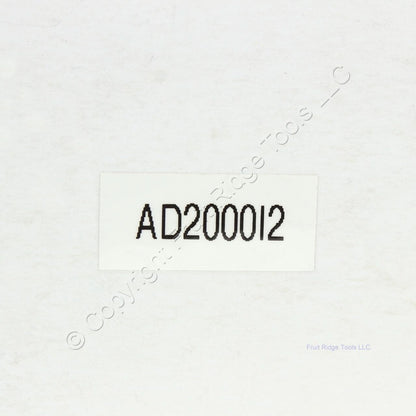 Hubbell AD2000I2 Ivory Occupancy Sensor Switch Adaptive PIR/US 2Circuit 120/277V