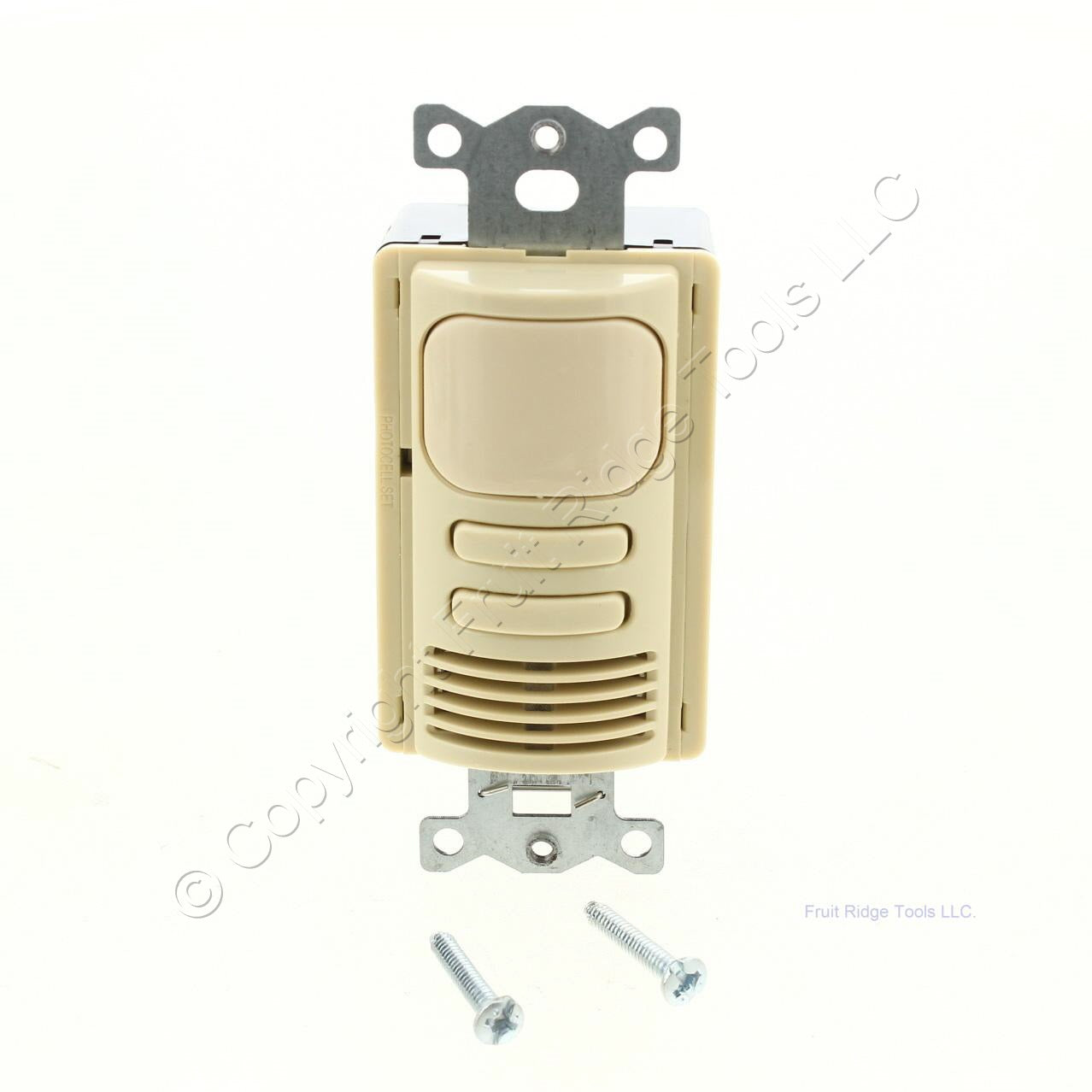 Hubbell AD2000I2 Ivory Occupancy Sensor Switch Adaptive PIR/US 2Circuit 120/277V