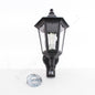 Advanced Lighting Single Black Wall Light S74SCM-BK