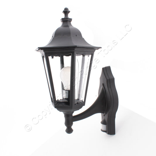 Advanced Lighting Single Black Wall Light S74SCM-BK