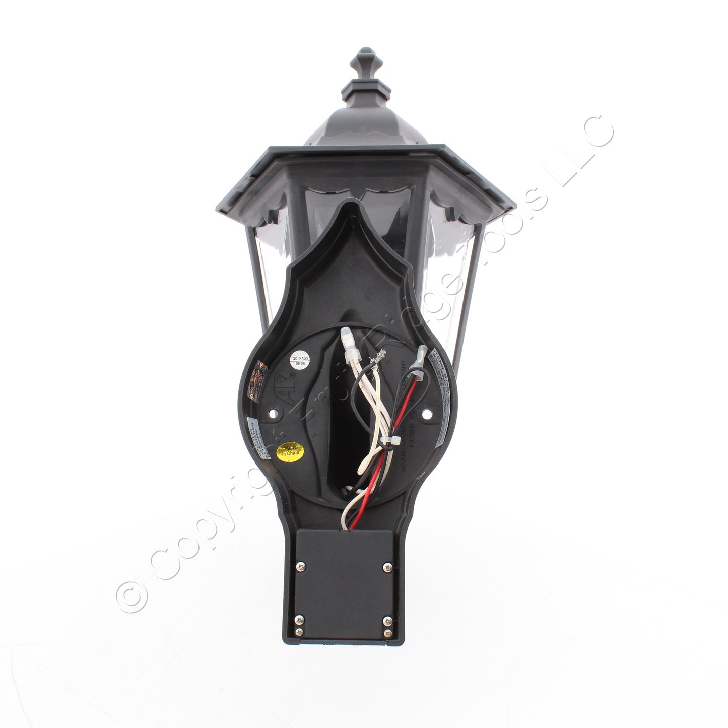 Advanced Lighting Single Black Wall Light S74SCM-BK
