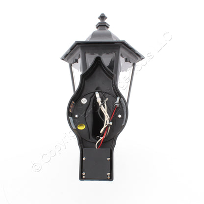 Advanced Lighting Single Black Wall Light S74SCM-BK