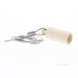 Advanced Devices/Marinco Mini Cam Plug Female White Cap w/ Lanyard CLMFC-B