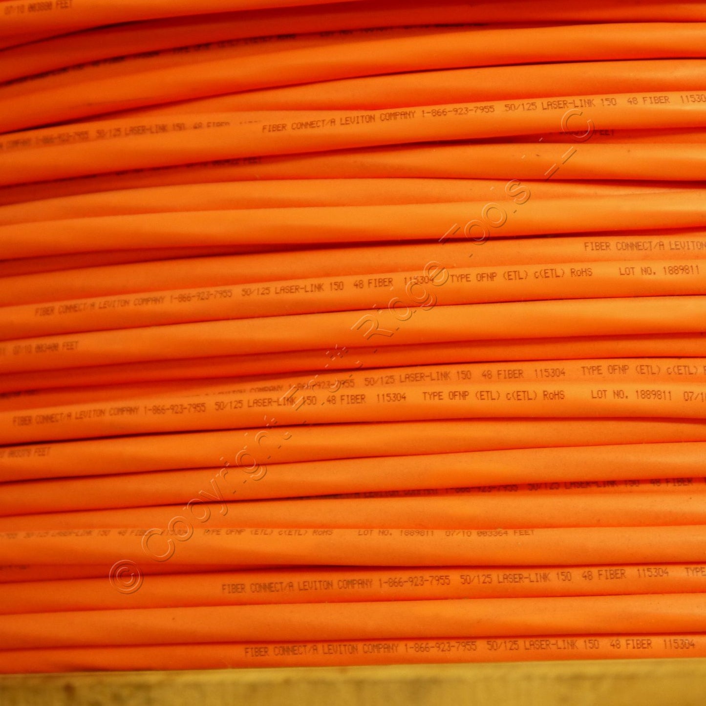 8130' AFL 48-FibMM Sub-Unitized MicroCore2.0 Fiber Optic Cable 50/125�m NFPA 262