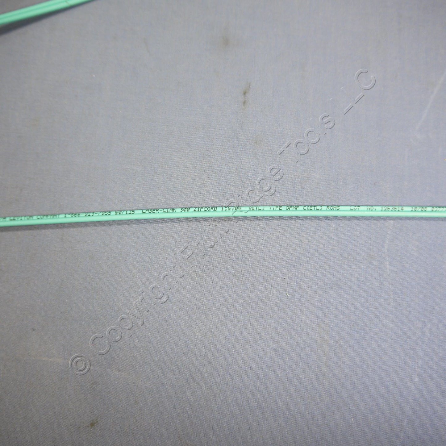 6404 Feet AFL Aqua Zipcord 2-Fiber 10G 300m 2.0mm 900�m Plenum Fiber Optic Cable