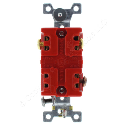 Arrow Hart 1223I Ivory 3-Way Toggle Wall Light Switch Industrial Grade 20A