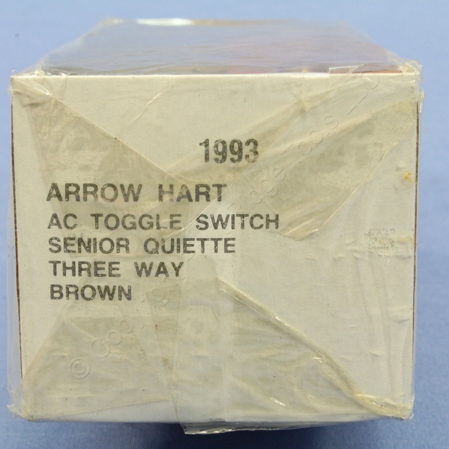 Arrow Hart 1993 Brown Spec Grade 3-Way Toggle Wall Light Switch Control 20A