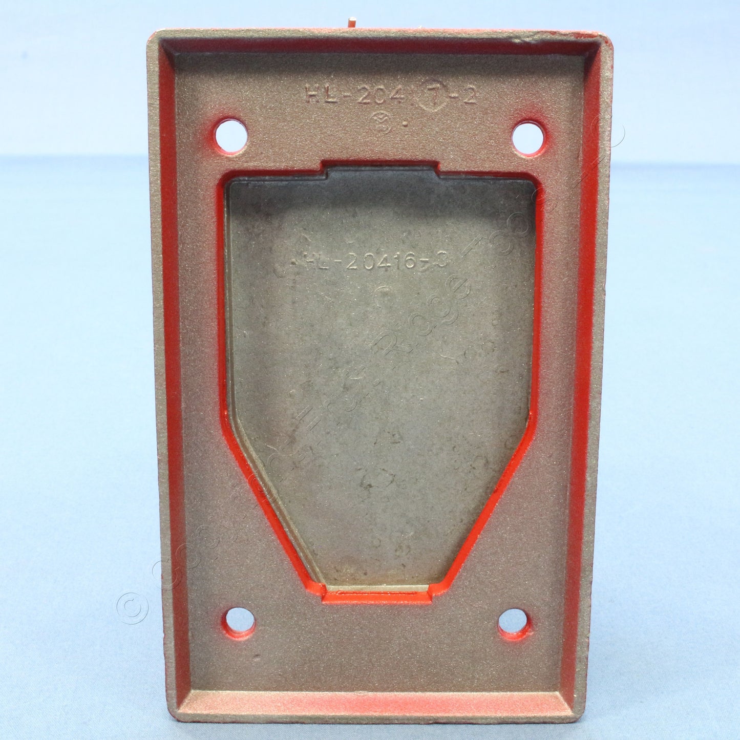 Arrow Hart 20446 Red Aluminum Lift Lid Cover w/ Gasket for 30A Power-Lock Outlet