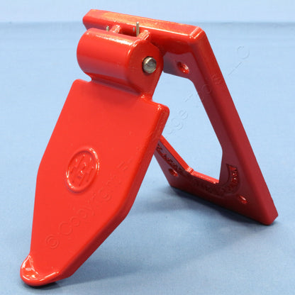 Arrow Hart 20446 Red Aluminum Lift Lid Cover w/ Gasket for 30A Power-Lock Outlet
