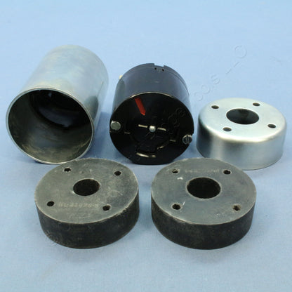 Arrow Hart Armored Power-Lock Connector Dual Cord Range 20A 250VDC 30A 480VAC