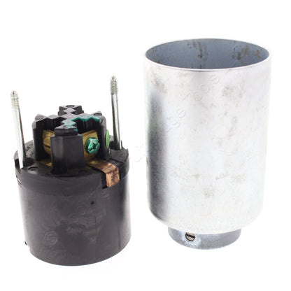 Arrow Hart 21434 Silver Armored Power-Lock Connector 30A/600VAC 20A/250VDC 3P4W