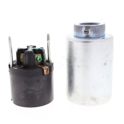 Arrow Hart 21434 Silver Armored Power-Lock Connector 30A/600VAC 20A/250VDC 3P4W