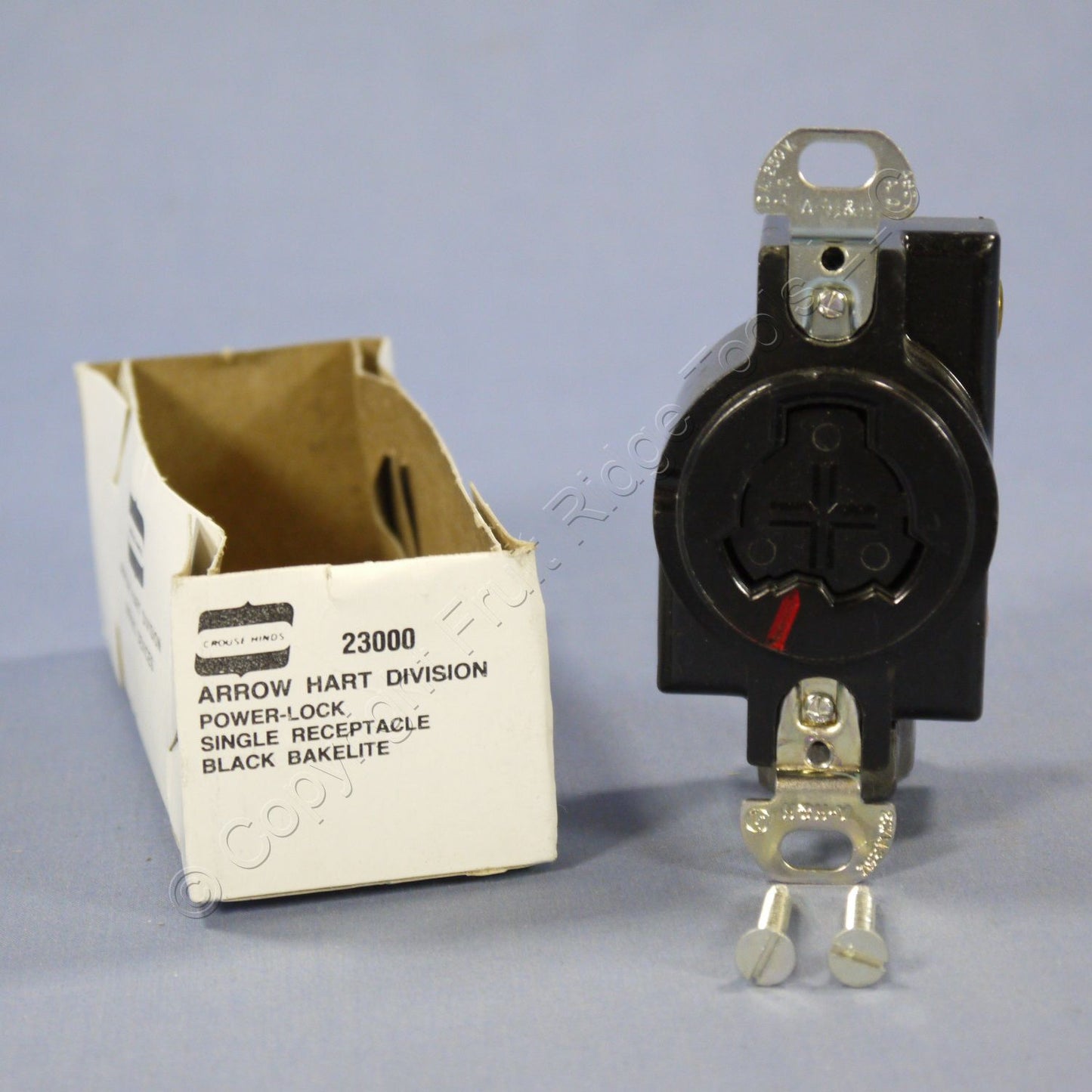 Arrow Hart Power Interrupting Twist Locking Receptacle Outlet 20A 23000 Boxed