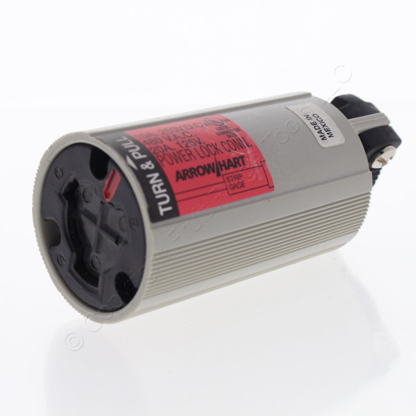 Arrow Hart Nylon Connector Powerlock 20A 125V 3-Pole 3-Wire 23002NUL