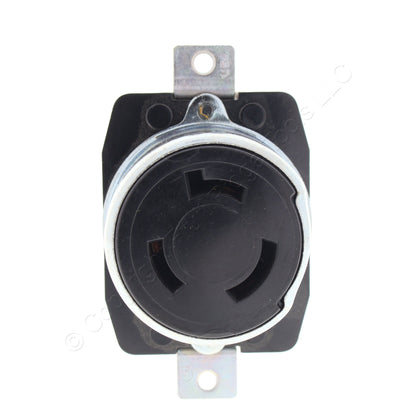 Arrow Hart Non-Nema Locking Receptacle Turn Lock Outlet 50A 250VDC 600VAC 3770