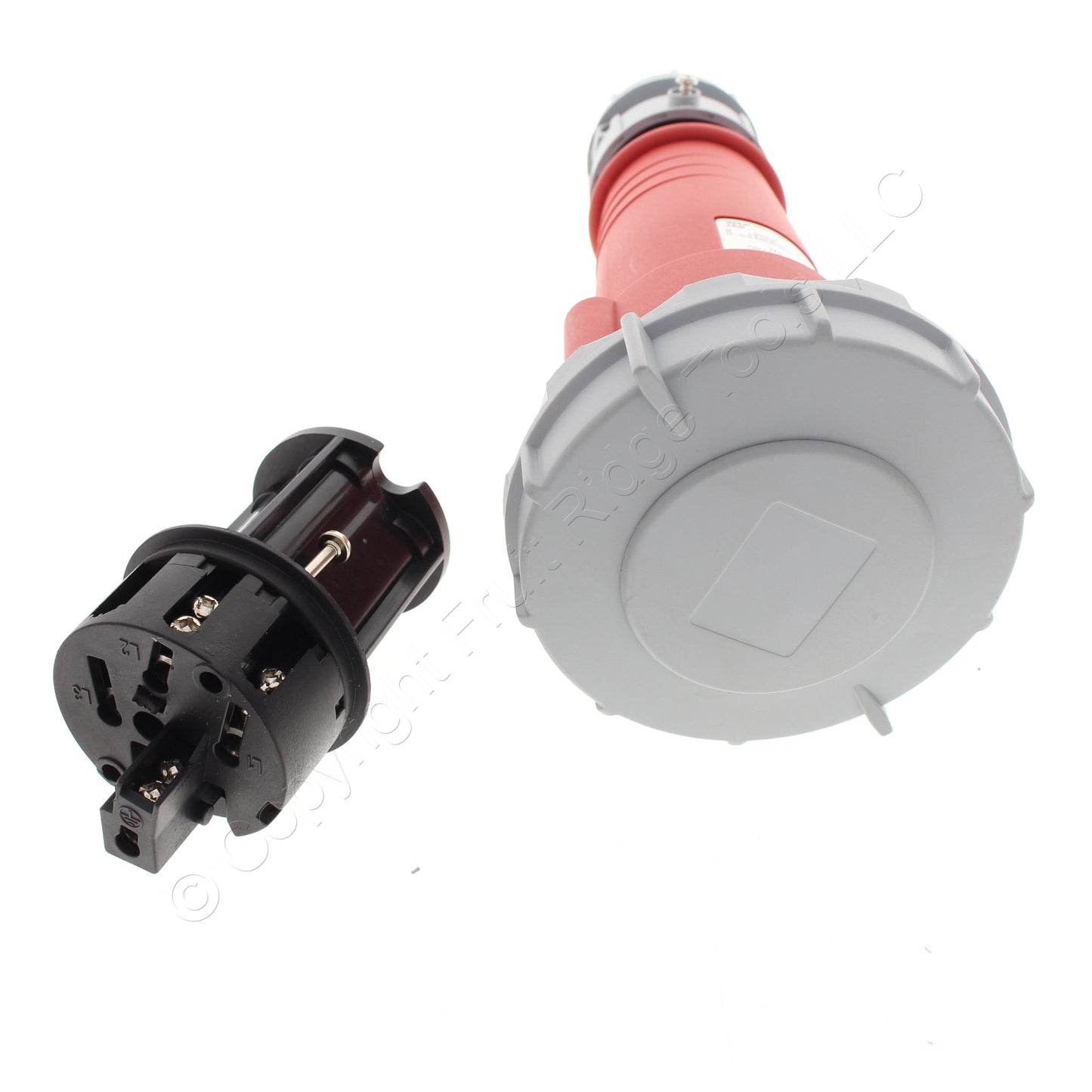 Arrow Hart Pin & Sleeve Waterproof Plug Self-Closing Cap 32A 220V 3P4W AH432C6W