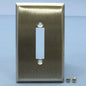 Arrow Hart 302/304 Stainless Steel Manual Contactor Switch Wallplate Cover 4371