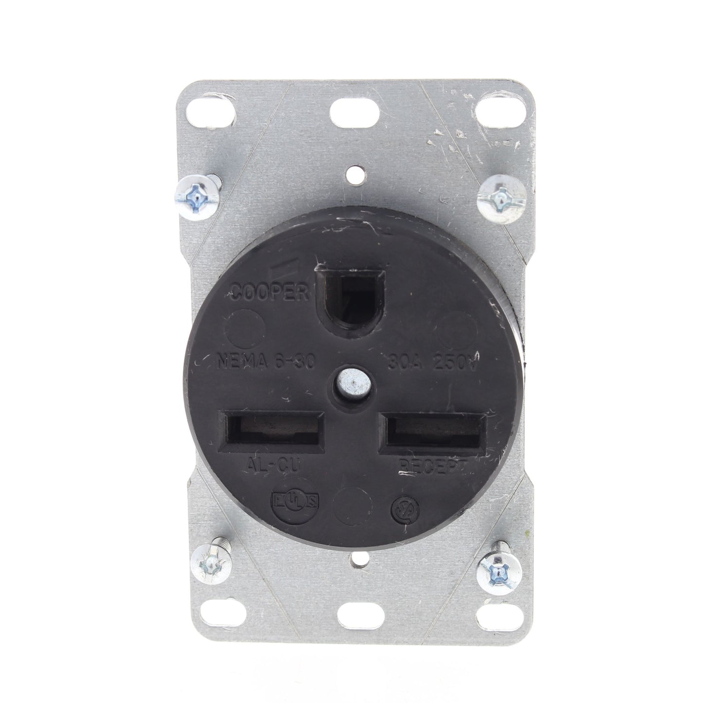 Arrow Hart 5700N Flush Mount Power Receptacle Outlet Oven Welder 6-30R 30A 250V