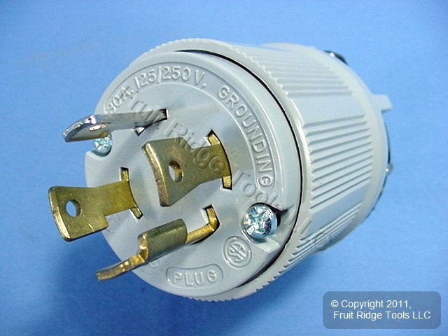 Arrow Hart NEMA L14-30 Locking Plug NEMA 14-30P 30A 125/250V 6512