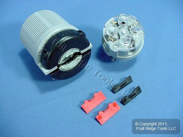 Arrow Hart NEMA L14-30 Locking Plug NEMA 14-30P 30A 125/250V 6512