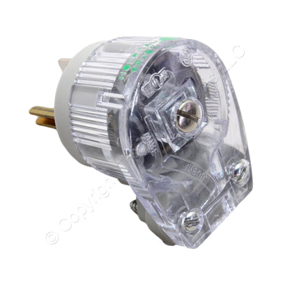 Arrow Hart Hospital Grade Right Angle Clear Plug 5-20P 20A 125V 6765HG