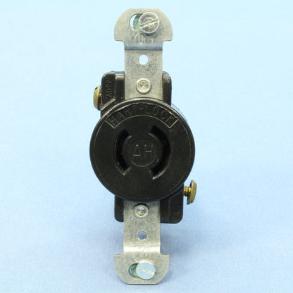 Non-Nema Locking Receptacle Single Outlet Twist Turn 20A 250V Arrow Hart 7210B