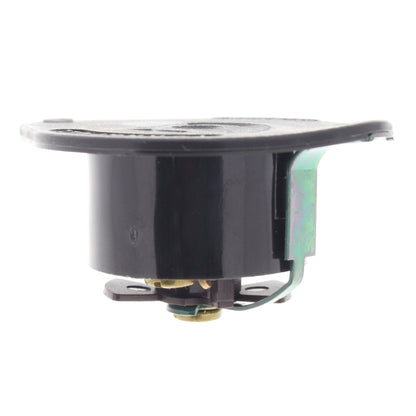 ArrowHart 7596N Black ML2-R Midget Locking Flanged Outlet Plug 15A 125/250V 2P3W