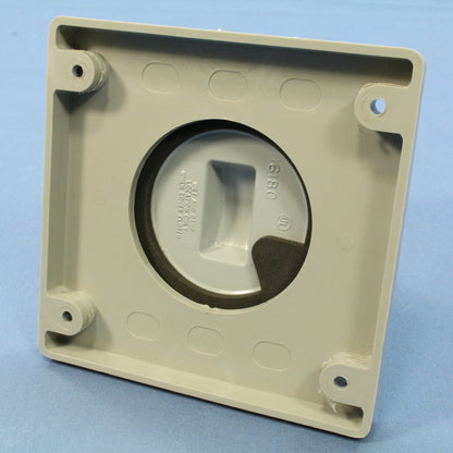 Arrow Hart 7777 Gray Lift Lid Flip Cover Wet Location 20A 30A Locking Receptacle