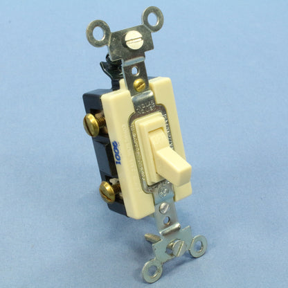 Arrow Hart CSGS115I Ivory 15A 120-277V 1-Pole Space Saver On/Off Toggle Switch