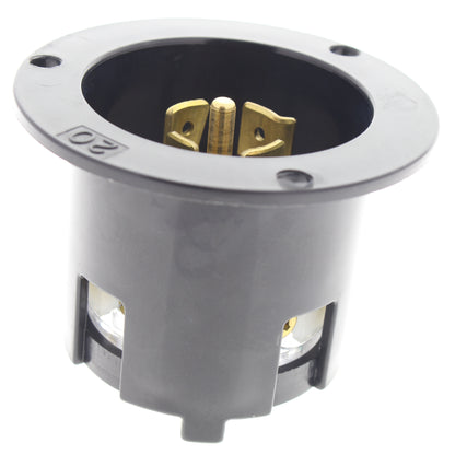 Arrow Hart Industrial Locking Flanged Inlet 20A 120/208V 3�Y CWL2120FI