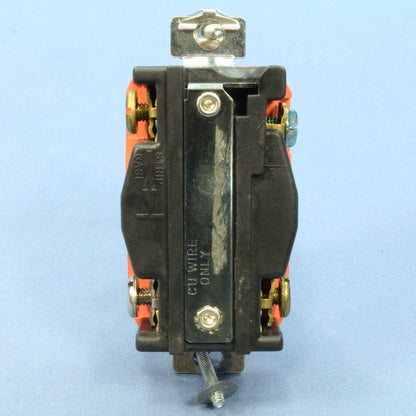 Arrow Hart Isolated Ground Orange Turn Locking Receptacle Nema 14-20R 20A IG6400