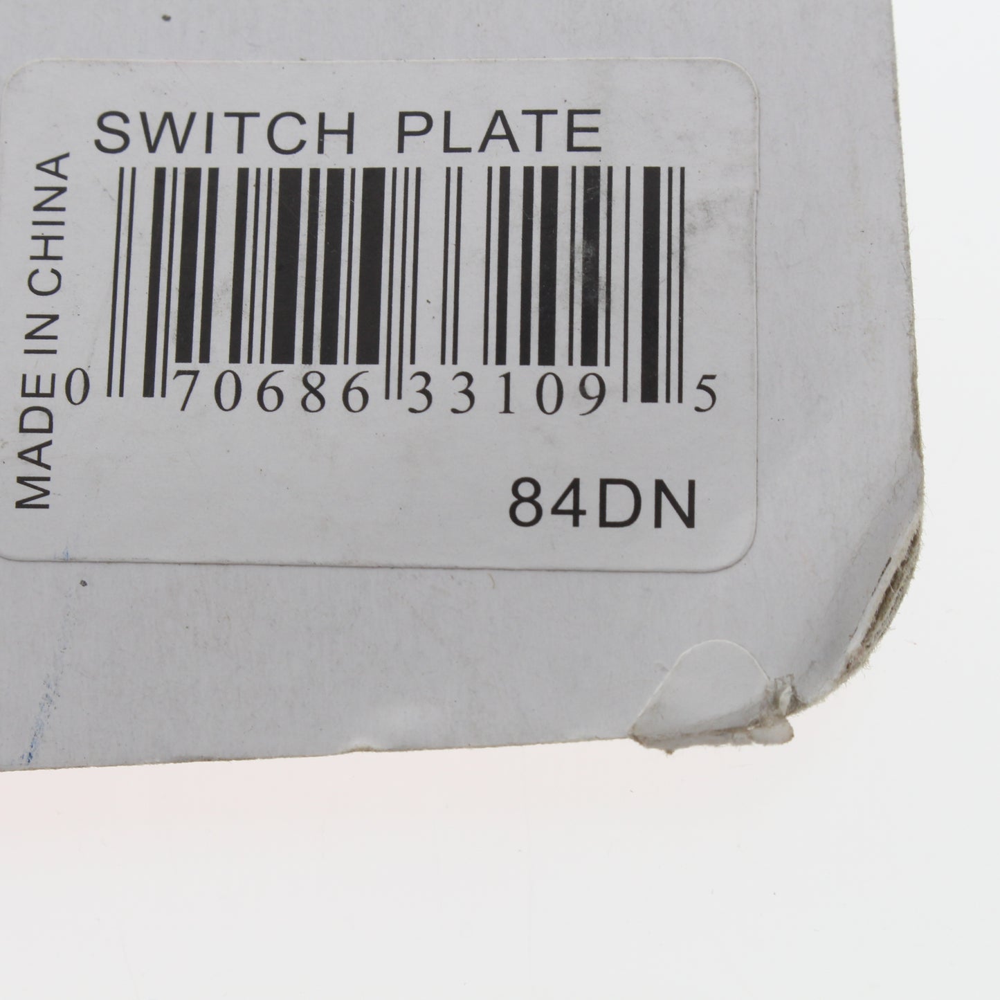 Amerelle 84DN Steps Satin Nickel 1-Gang Duplex Receptacle Wallplate Cast Metal