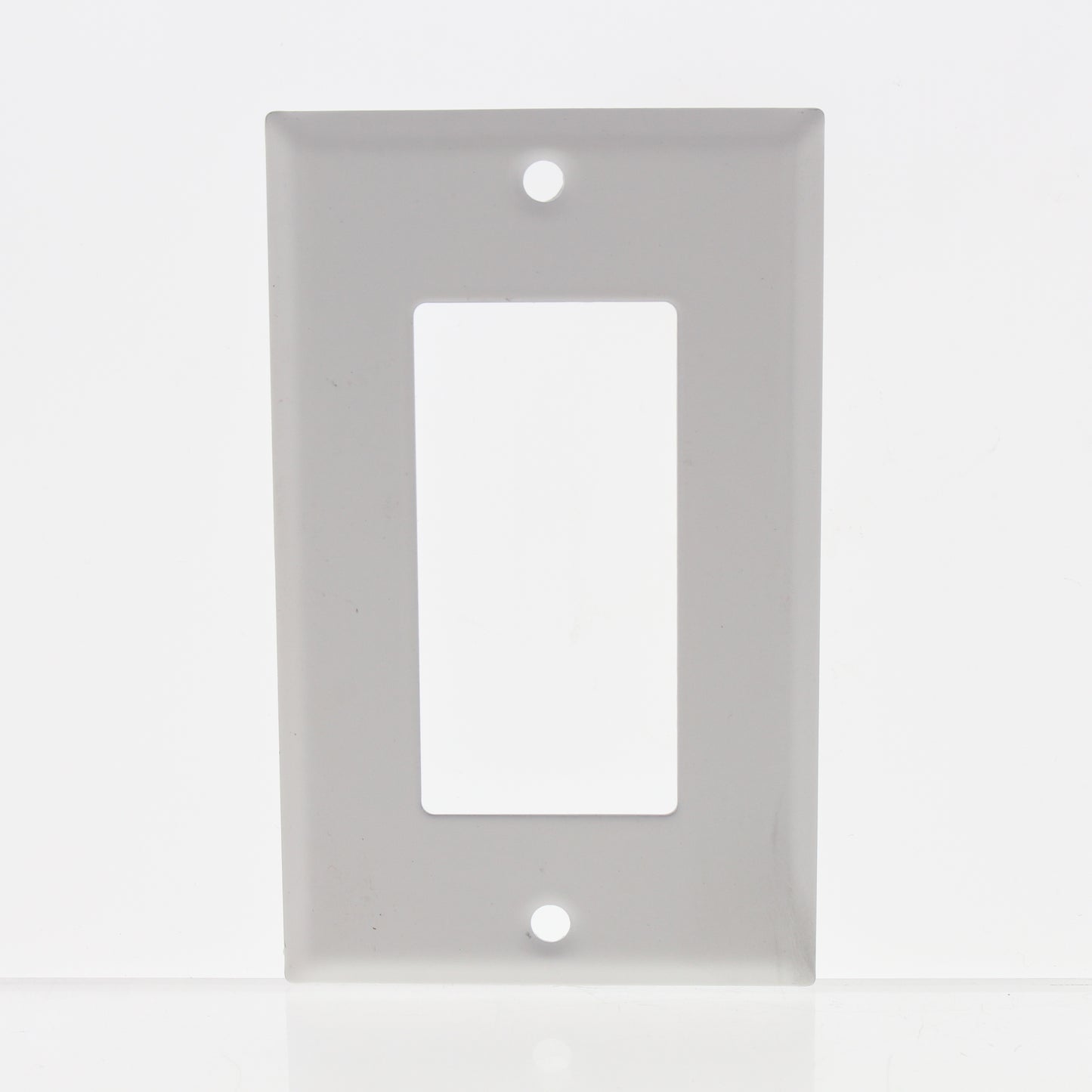 6 Amerelle Smooth White Steel 1-Gang Rocker Switch Cover Wallplates