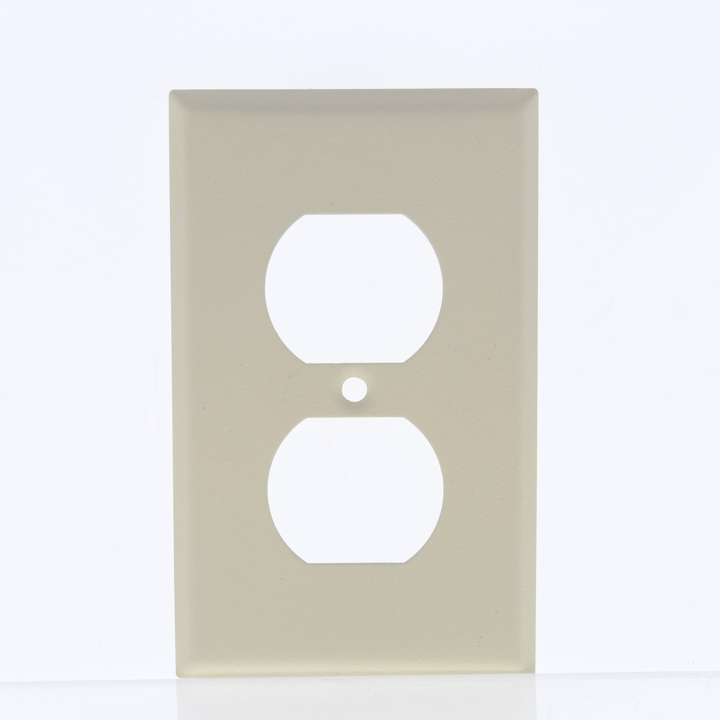 Amerelle C971DIVVP Winkle Ivory Steel 1-Gang Duplex Outlet Metal Covers 6-Pack