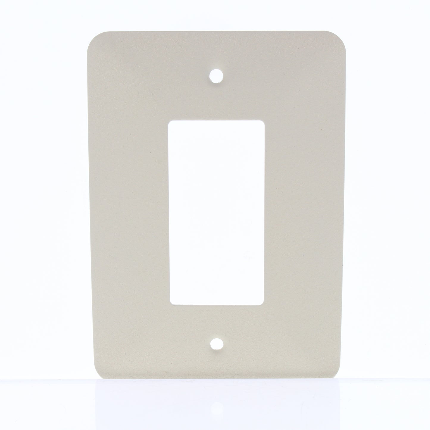 Amerelle C972RIVVP Large Wrinkle Ivory Steel 1-Gang Rocker Cover Wallplates 6pcs