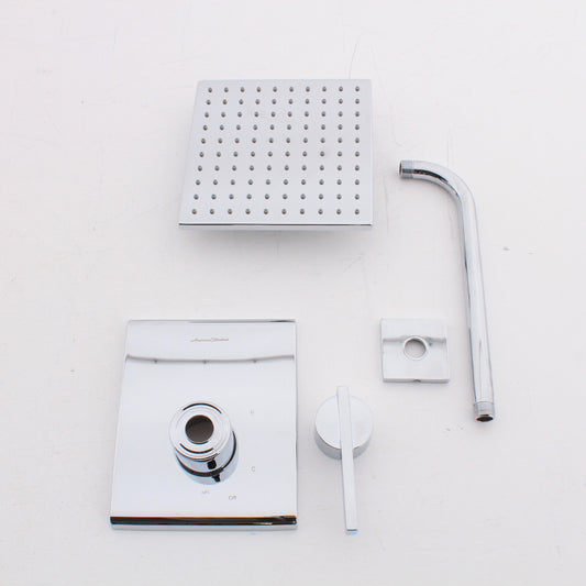 Polished Chrome 2.5gpm Trim Kit w/ Rain Showerhead Does Not Include Cartridge