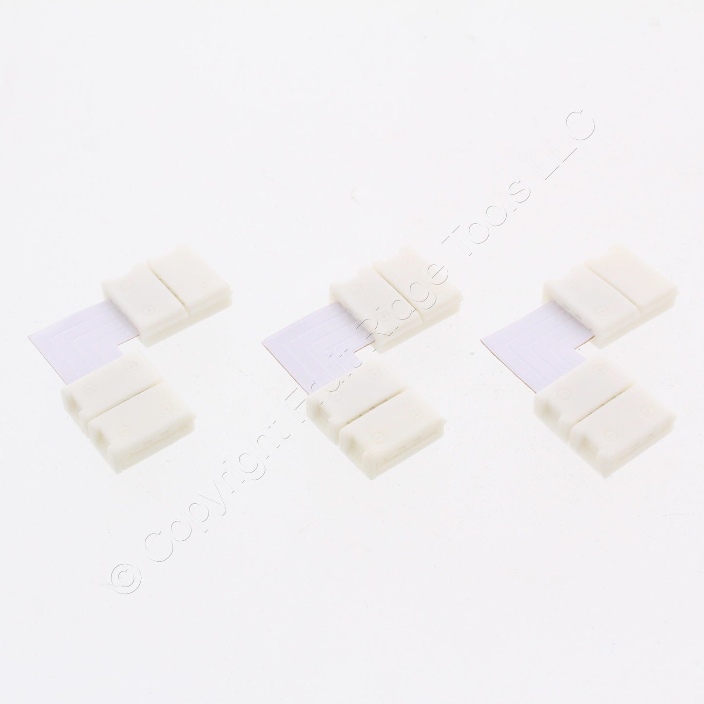 3pk American Lighting TL-L LED L-Connectors for FlexForm Tape Lights 90-Degree