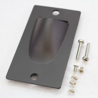 American Lighting 1-Gang Dark Bronze Vertical Scoop Lens Cover U1SGL-VS-DB