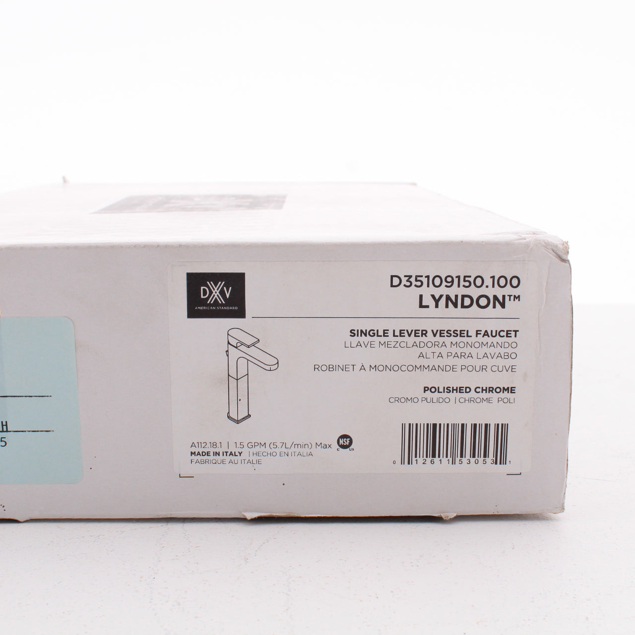 American Standard Lyndon Single Lever Vessel Faucet Polished Chrome