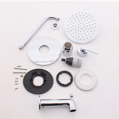 American Standard TU105502.002 Chrome Studio S Shower & Trim 8" Showerhead