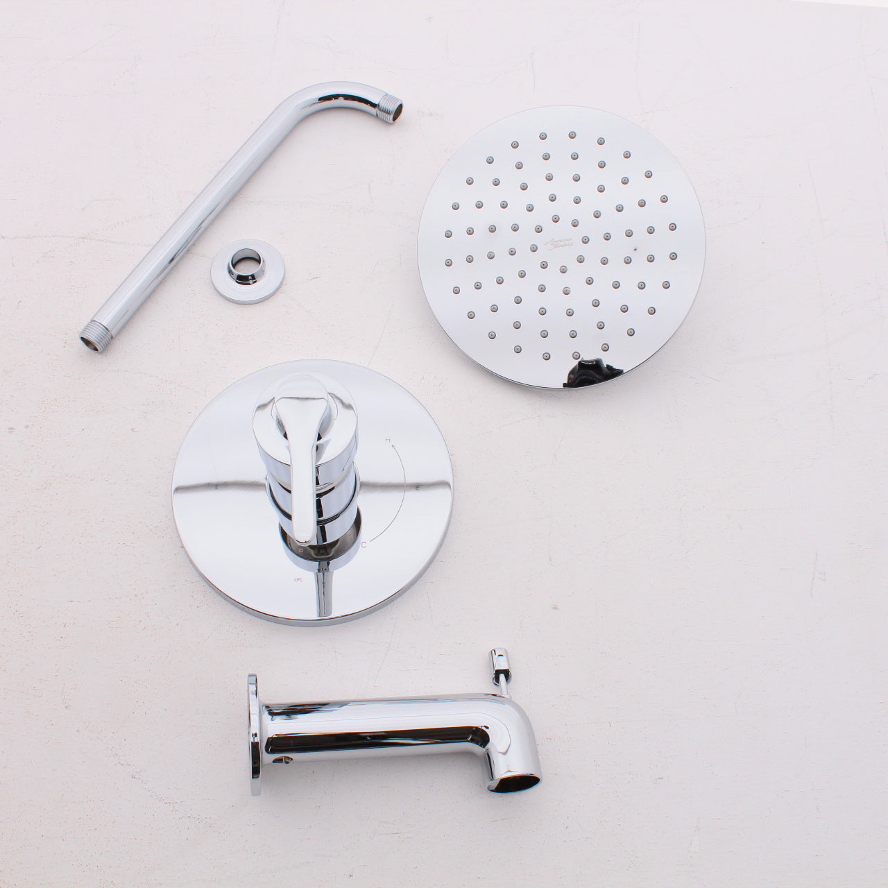 American Standard TU105502.002 Chrome Studio S Shower & Trim 8" Showerhead