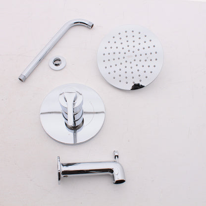 American Standard TU105502.002 Chrome Studio S Shower & Trim 8" Showerhead