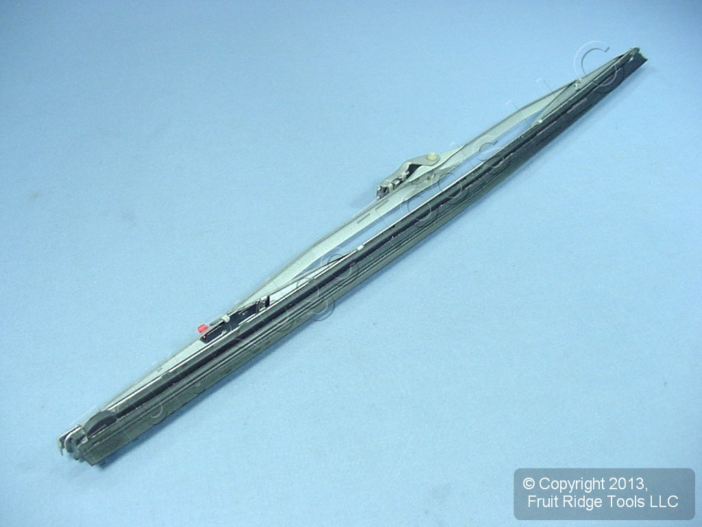 2 Vintage ANCO 21-19 Red Dot Stainless Steel 19" Windshield Wiper Blades Bayonet