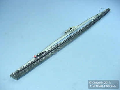 2 Vintage ANCO 21-19 Red Dot Stainless Steel 19" Windshield Wiper Blades Bayonet